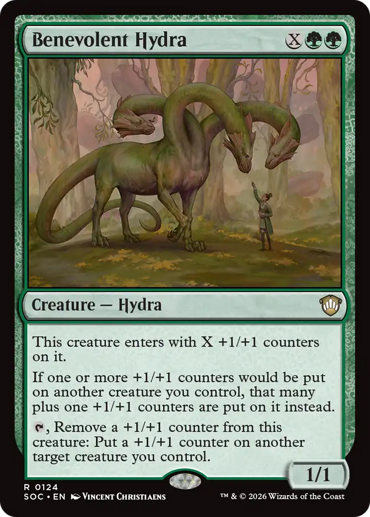 Benevolent Hydra [Secrets of Strixhaven Commander] | Empire Gaming NC