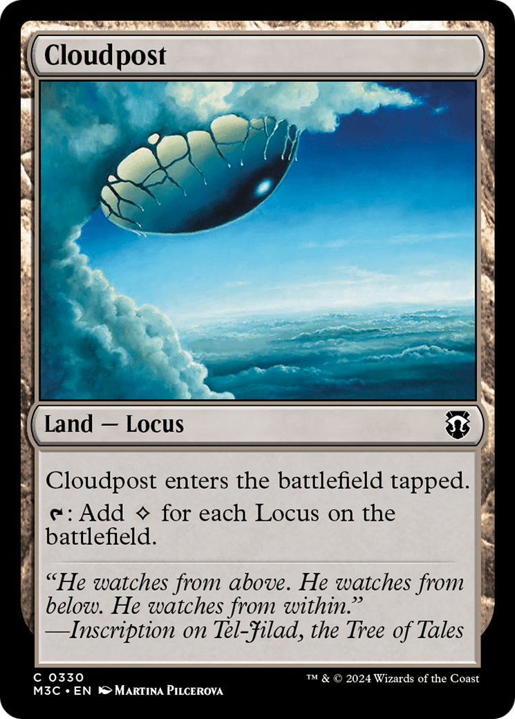 Cloudpost (Ripple Foil) [Modern Horizons 3 Commander] | Empire Gaming NC
