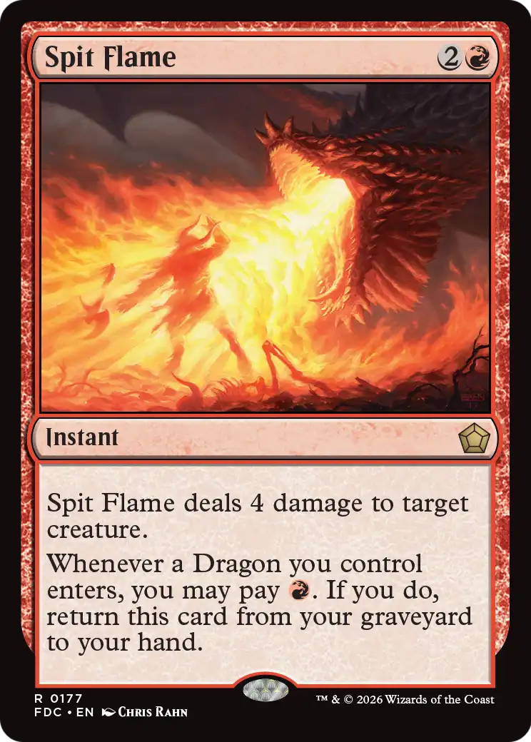 Spit Flame [Foundations Commander] | Empire Gaming NC