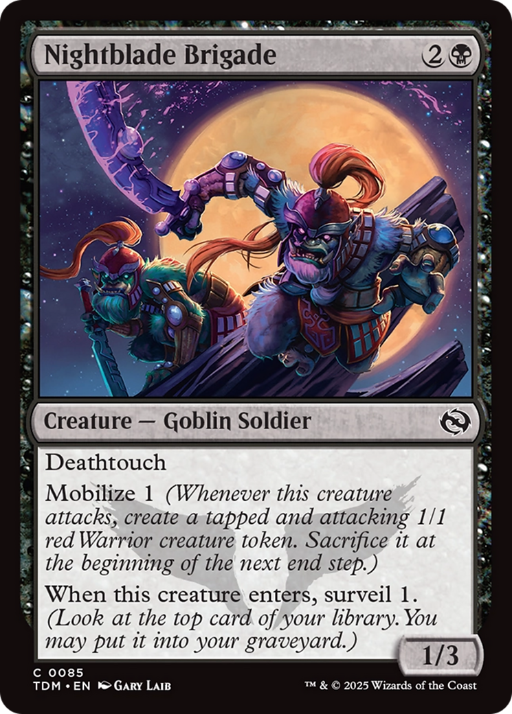 Nightblade Brigade [Tarkir: Dragonstorm] | Empire Gaming NC