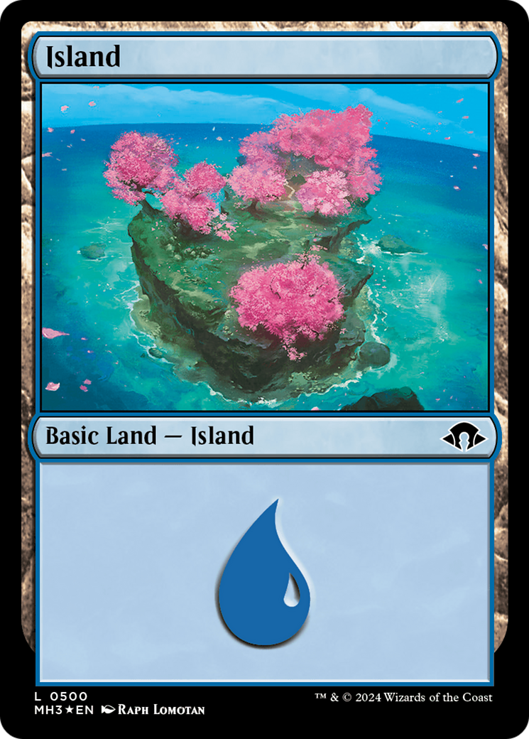 Island (0500) (Ripple Foil) [Modern Horizons 3] | Empire Gaming NC