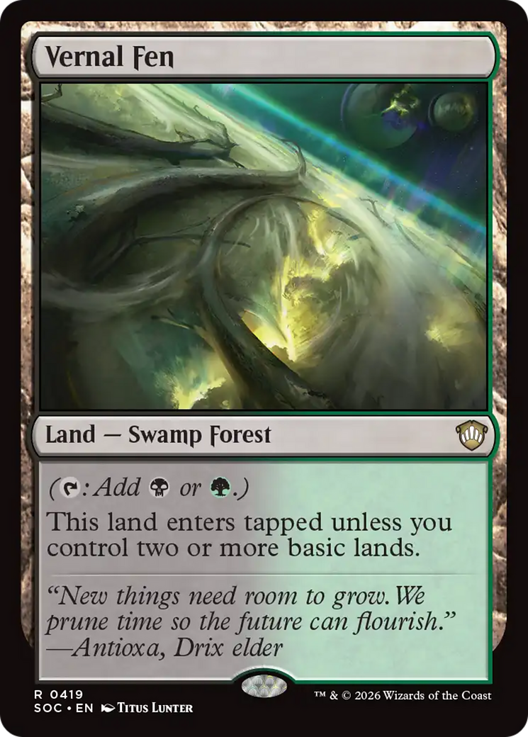Vernal Fen [Secrets of Strixhaven Commander] | Empire Gaming NC
