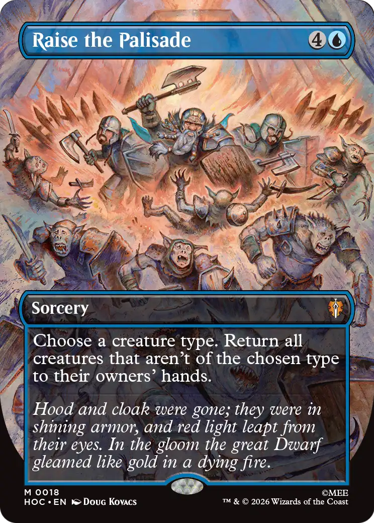 Raise the Palisade (Borderless) [The Hobbit: Eternal-Legal] | Empire Gaming NC