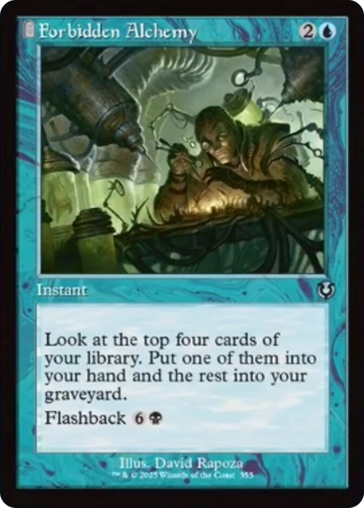 Forbidden Alchemy (Retro Frame) [Innistrad Remastered] | Empire Gaming NC