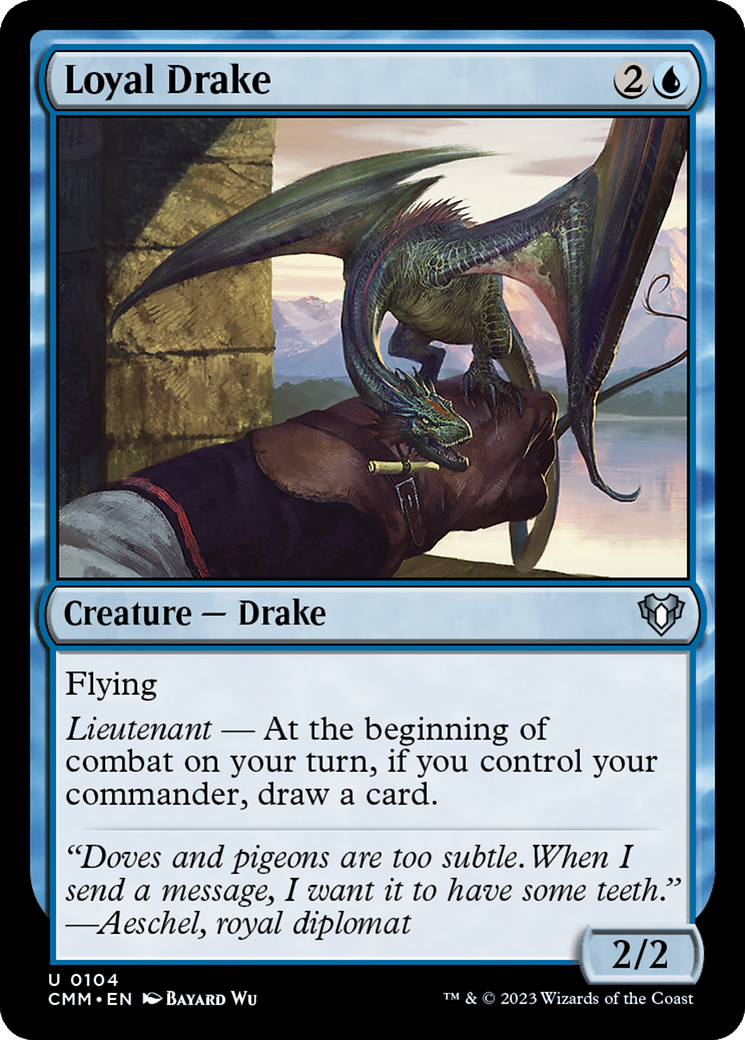 Loyal Drake [Commander Masters] | Empire Gaming NC