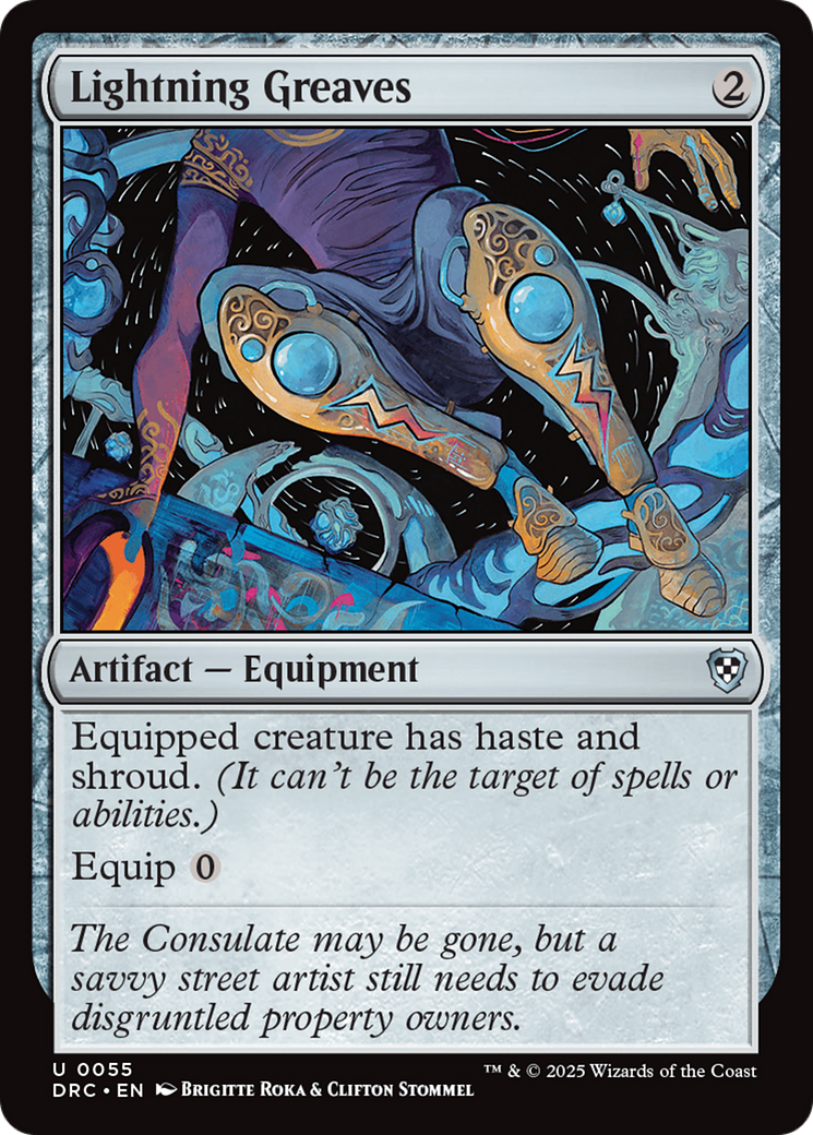 Lightning Greaves [Aetherdrift Commander] | Empire Gaming NC