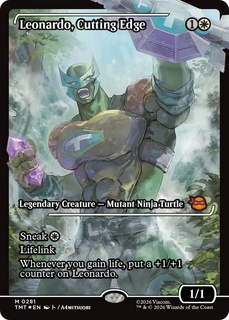 Leonardo, Cutting Edge (Showcase) [Teenage Mutant Ninja Turtles] | Empire Gaming NC