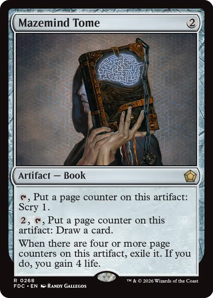 Mazemind Tome [Foundations Commander] | Empire Gaming NC