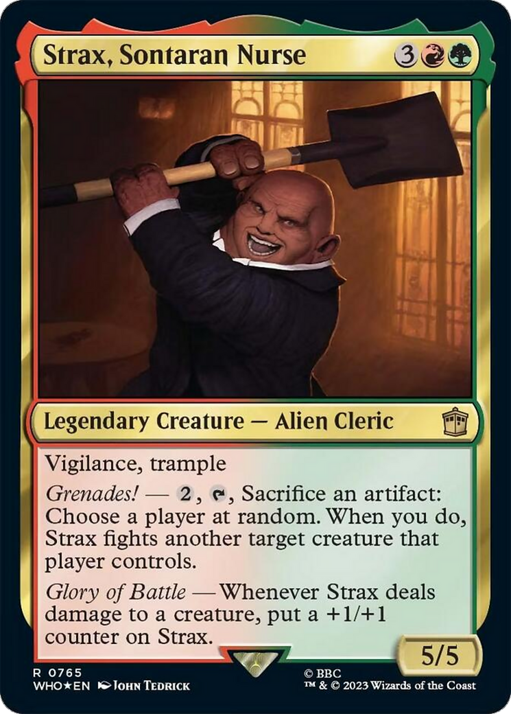 Strax, Sontaran Nurse (Surge Foil) [Doctor Who] | Empire Gaming NC