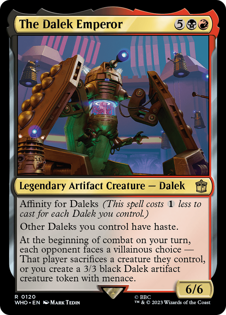 The Dalek Emperor (Extended Art) [Doctor Who] | Empire Gaming NC