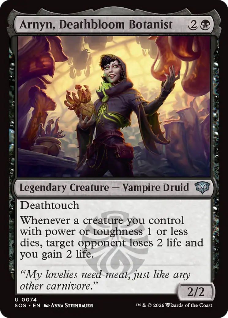 Arnyn, Deathbloom Botanist [Secrets of Strixhaven] | Empire Gaming NC