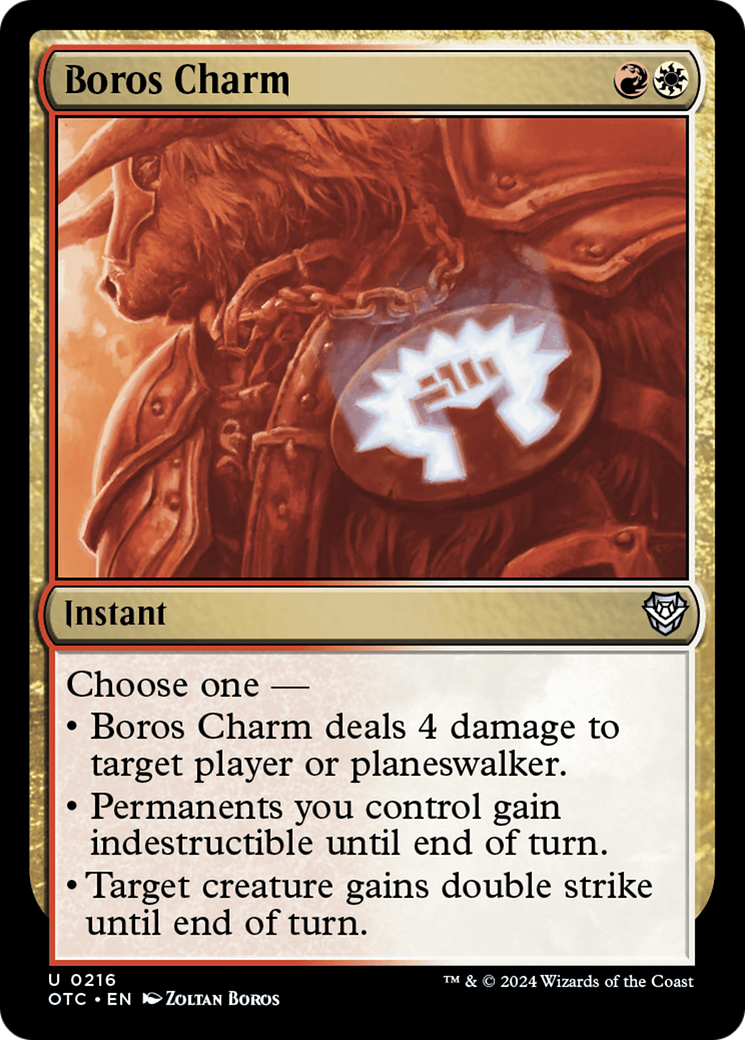 Boros Charm [Outlaws of Thunder Junction Commander] | Empire Gaming NC