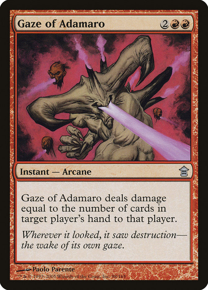 Gaze of Adamaro [Saviors of Kamigawa] | Empire Gaming NC