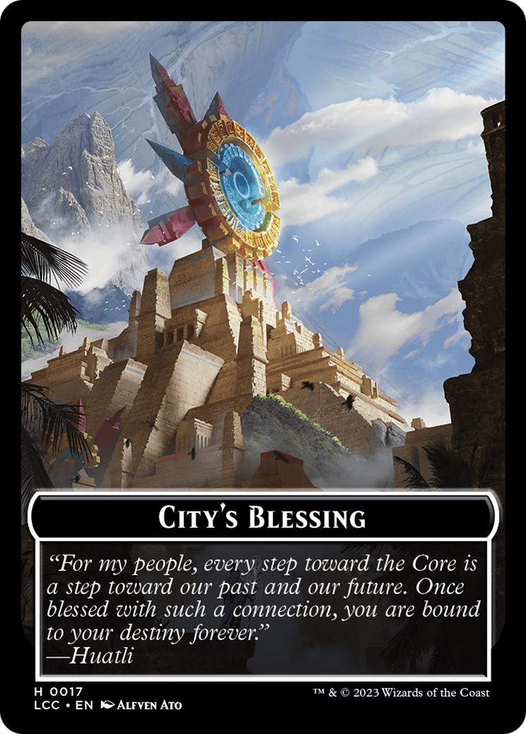 Tiny // City's Blessing Double-Sided Token [Secret Lair Drop Series] | Empire Gaming NC
