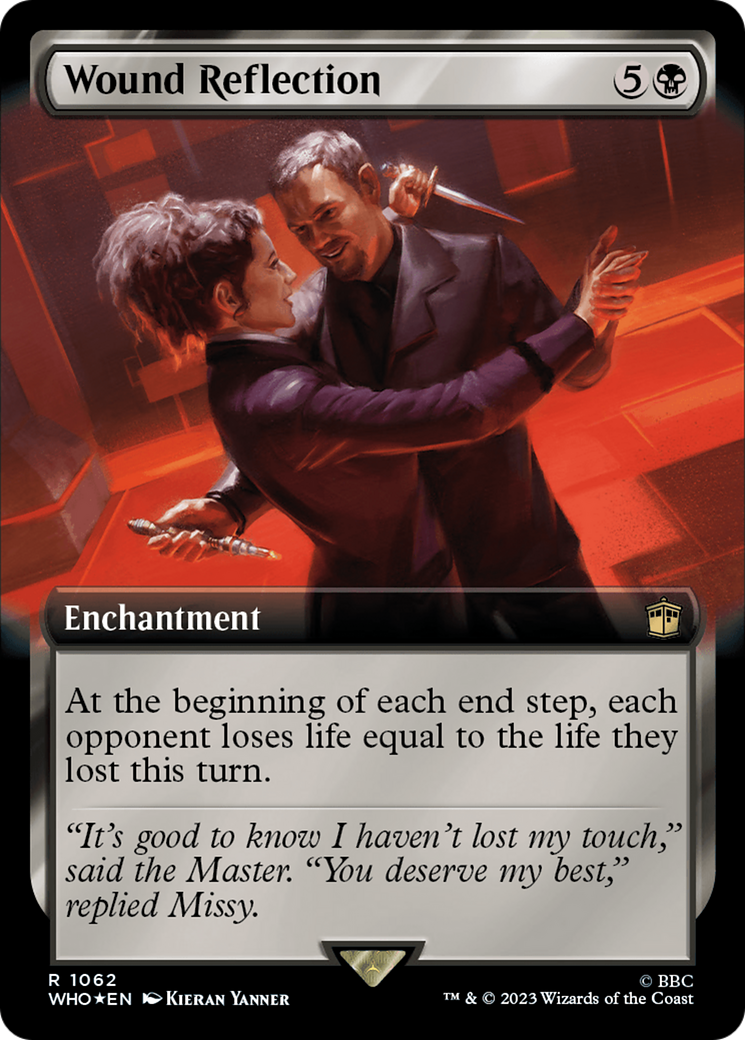 Wound Reflection (Extended Art) (Surge Foil) [Doctor Who] | Empire Gaming NC