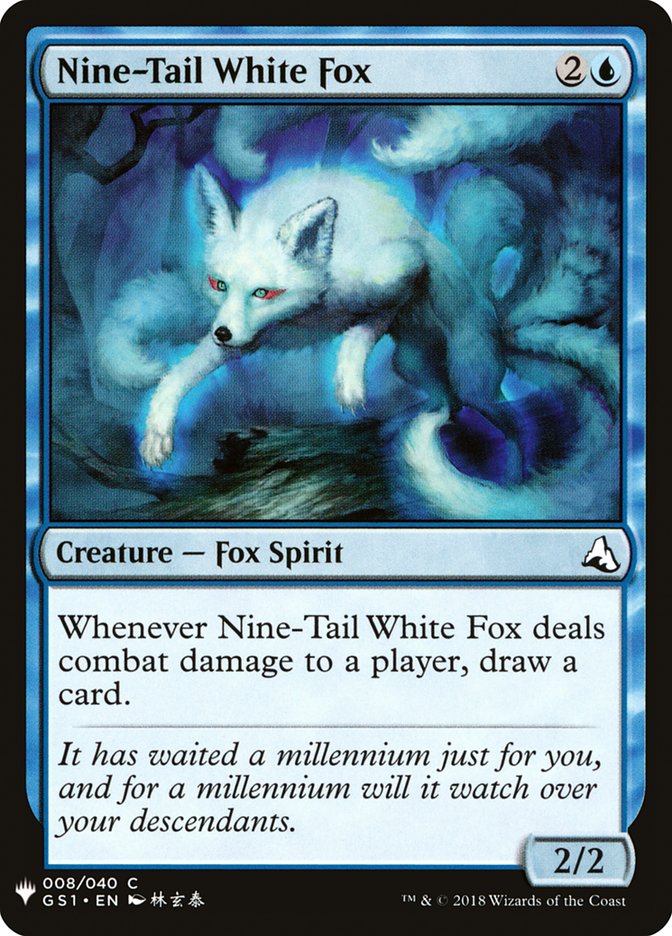 Nine-Tail White Fox [Mystery Booster] | Empire Gaming NC