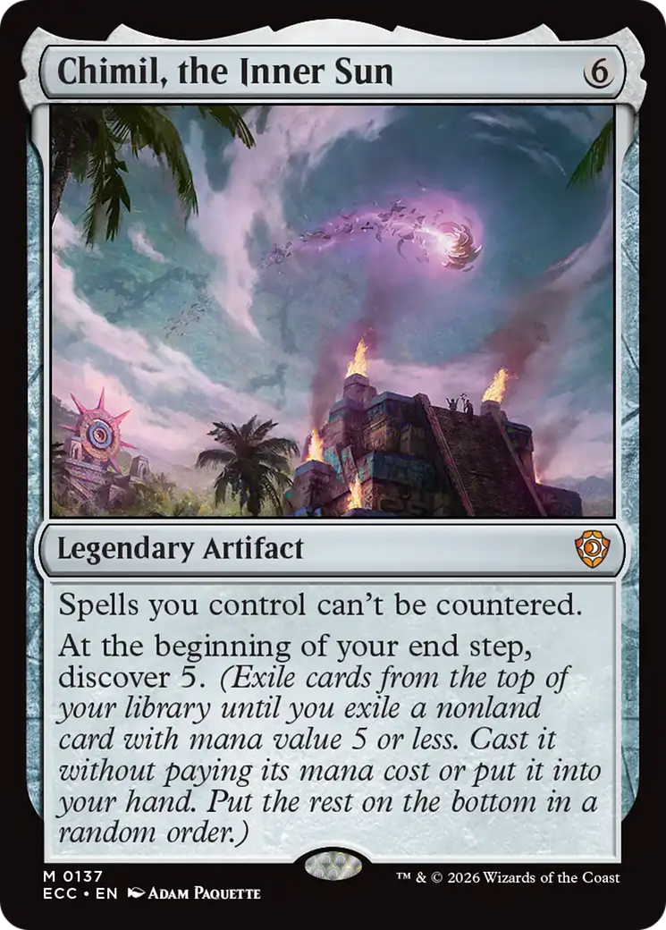 Chimil, the Inner Sun [Lorwyn Eclipsed Commander] | Empire Gaming NC