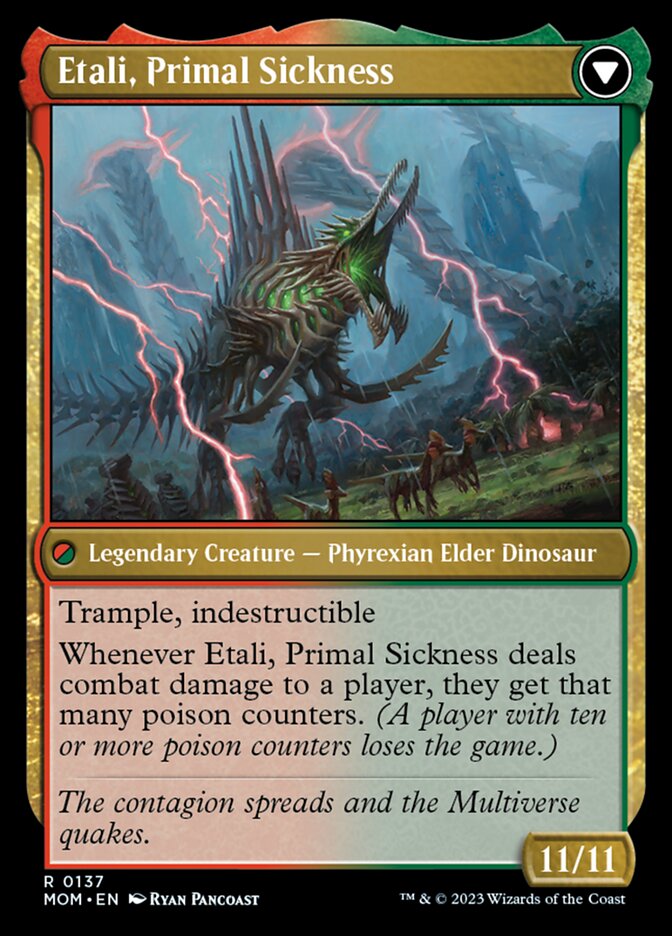 Etali, Primal Conqueror // Etali, Primal Sickness [March of the Machine] | Empire Gaming NC