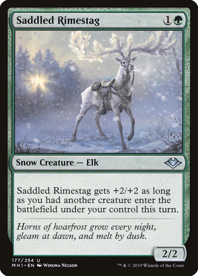 Saddled Rimestag [Modern Horizons] | Empire Gaming NC