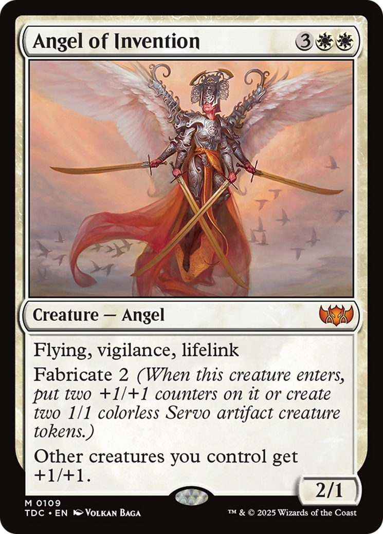 Angel of Invention [Tarkir: Dragonstorm Commander] | Empire Gaming NC