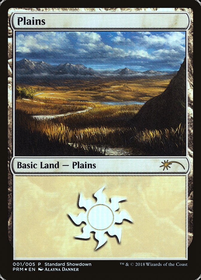 Plains (Alayna Danner) [Standard Showdown Promos] | Empire Gaming NC