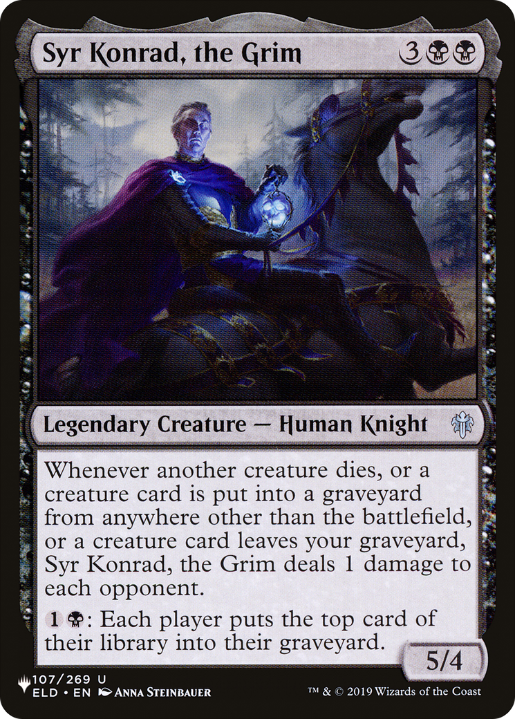 Syr Konrad, the Grim [The List] | Empire Gaming NC