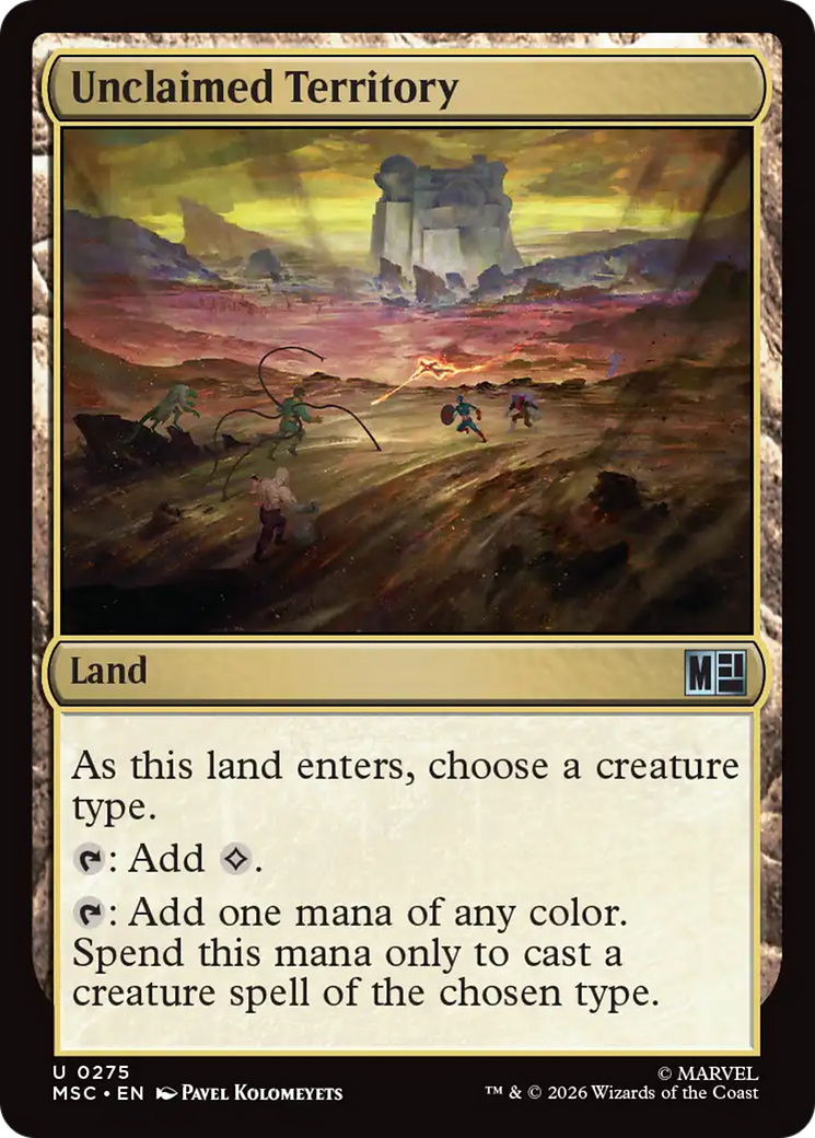 Unclaimed Territory [Marvel Super Heroes Commander] | Empire Gaming NC