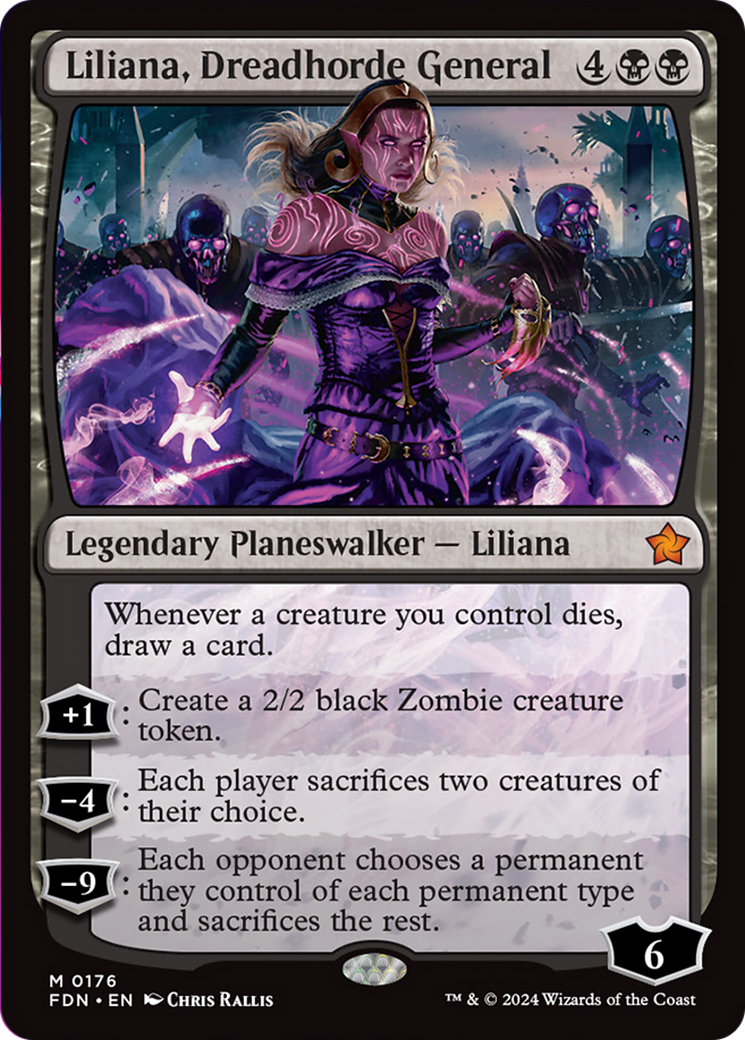 Liliana, Dreadhorde General [Foundations] | Empire Gaming NC