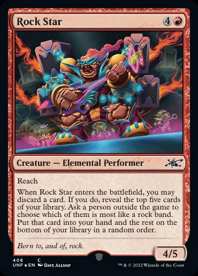 Rock Star (Galaxy Foil) [Unfinity] | Empire Gaming NC