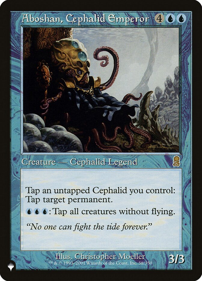 Aboshan, Cephalid Emperor [The List] | Empire Gaming NC