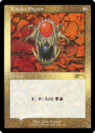 Rakdos Signet (Retro) (Foil Etched) [Secret Lair Drop Series] | Empire Gaming NC