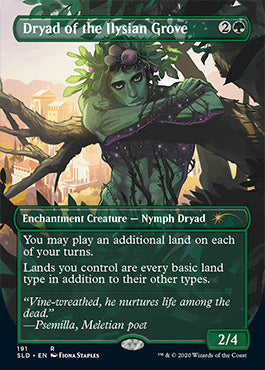 Dryad of the Ilysian Grove (Borderless) [Secret Lair Drop Series] | Empire Gaming NC