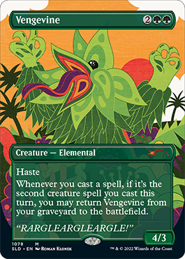 Vengevine (Borderless) [Secret Lair Drop Series] | Empire Gaming NC