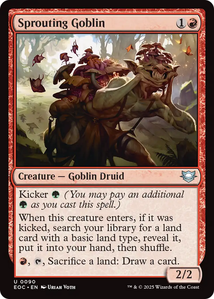 Sprouting Goblin [Edge of Eternities Commander] | Empire Gaming NC