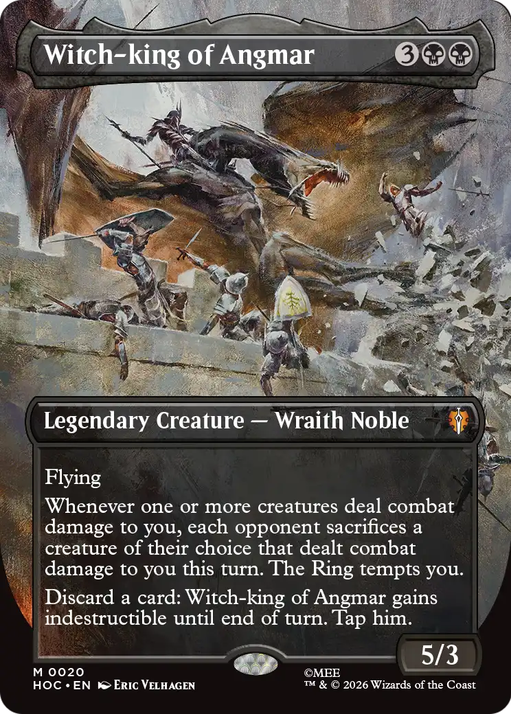 Witch-king of Angmar (Borderless) [The Hobbit: Eternal-Legal] | Empire Gaming NC