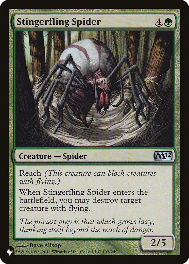 Stingerfling Spider [The List] | Empire Gaming NC