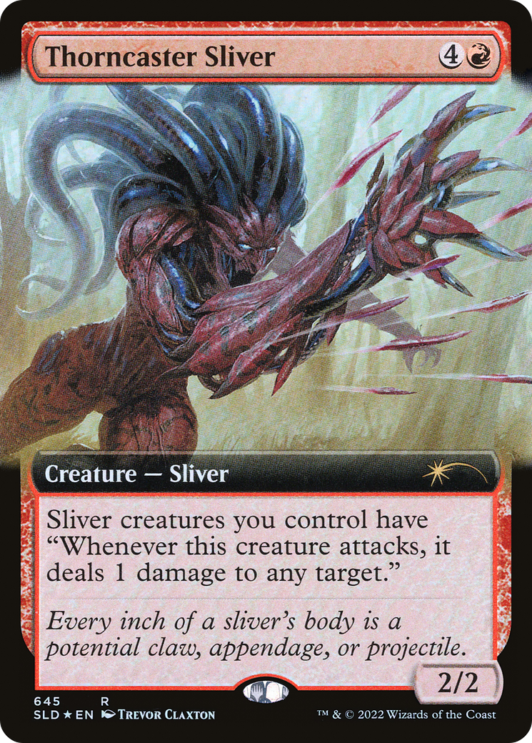 Thorncaster Sliver (Extended Art) [Secret Lair Drop Series] | Empire Gaming NC