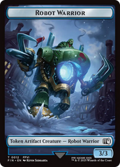 Emblem - Sephiroth, One-Winged Angel // Robot Warrior Double-Sided Token [FINAL FANTASY Tokens] | Empire Gaming NC
