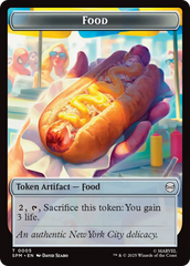 Spider // Food Double-Sided Token [Marvel's Spider-Man Tokens] | Empire Gaming NC