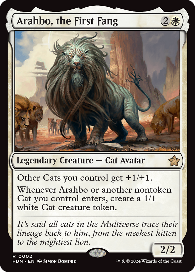 Arahbo, the First Fang [Foundations] | Empire Gaming NC