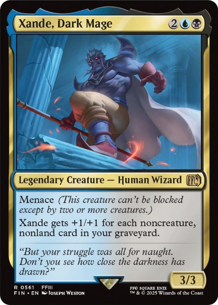 Xande, Dark Mage [FINAL FANTASY] | Empire Gaming NC