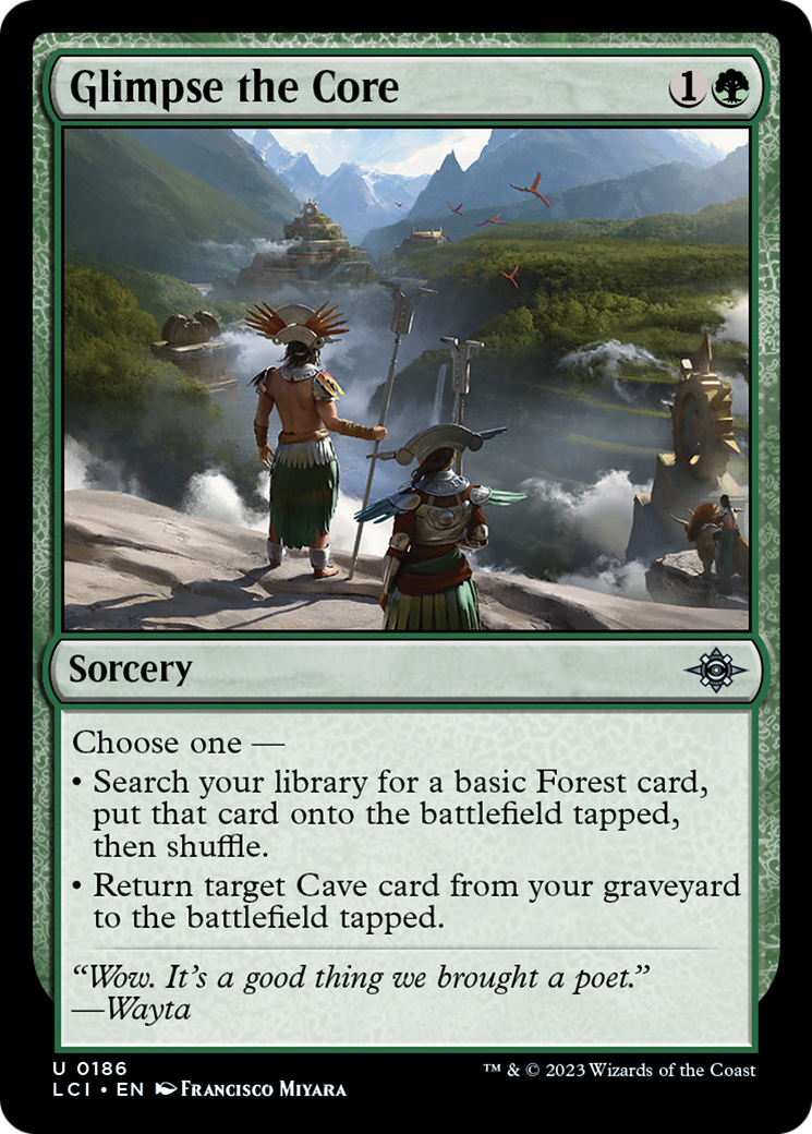 Glimpse the Core [The Lost Caverns of Ixalan] | Empire Gaming NC