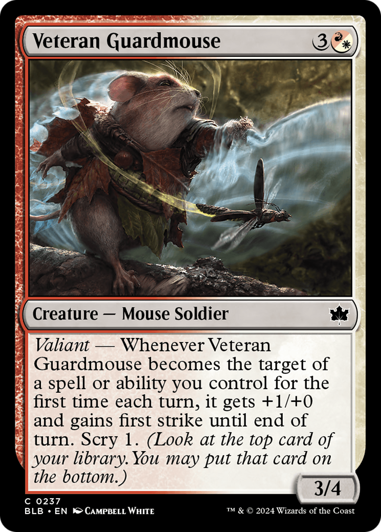 Veteran Guardmouse [Bloomburrow] | Empire Gaming NC