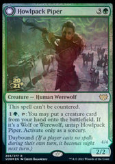 Howlpack Piper // Wildsong Howler [Innistrad: Crimson Vow Prerelease Promos] | Empire Gaming NC