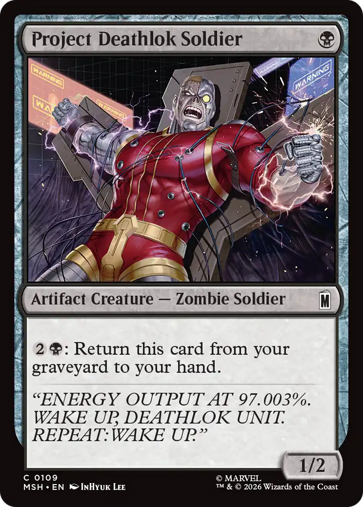 Project Deathlok Soldier [Marvel Super Heroes] | Empire Gaming NC