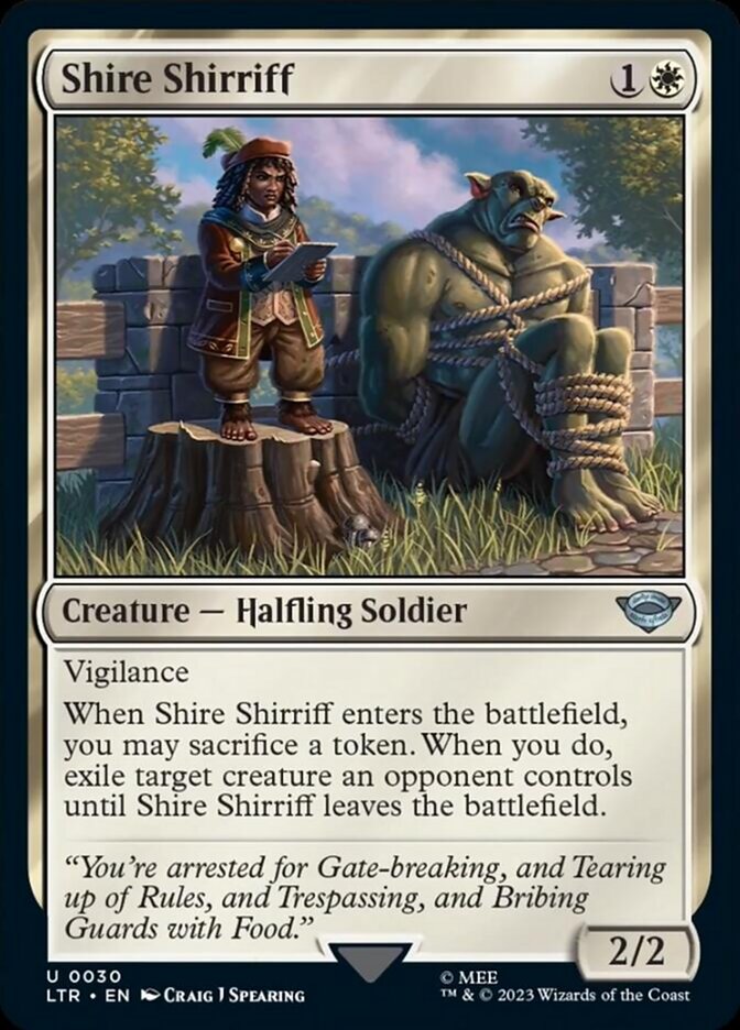 Shire Shirriff [The Lord of the Rings: Tales of Middle-Earth] | Empire Gaming NC