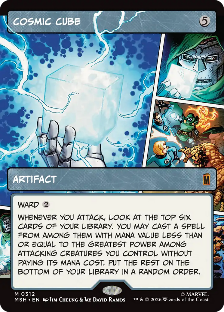 Cosmic Cube (Borderless) (0312) [Marvel Super Heroes] | Empire Gaming NC