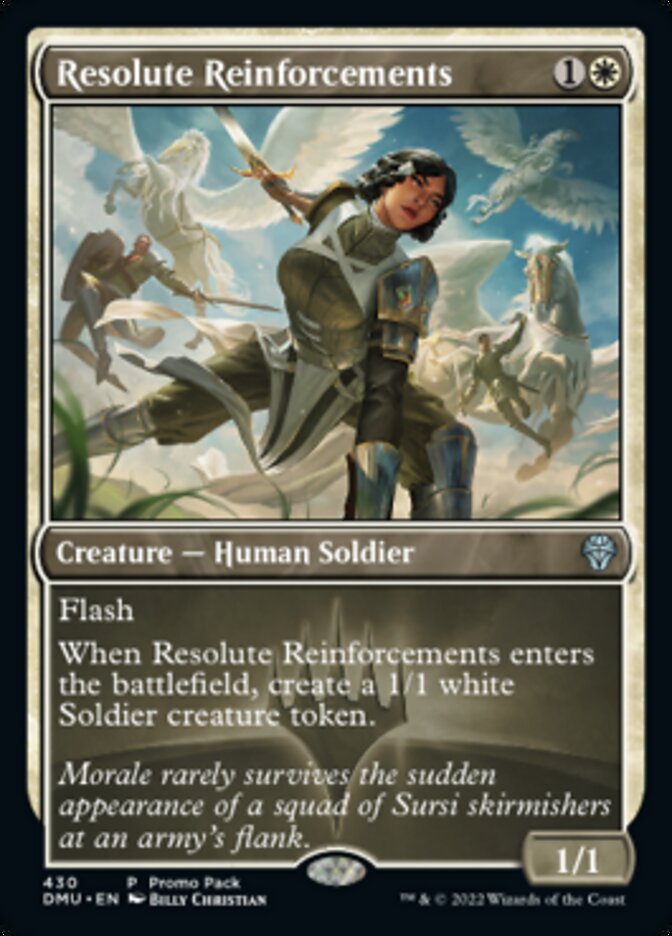 Resolute Reinforcements (Promo Pack) [Dominaria United Promos] | Empire Gaming NC