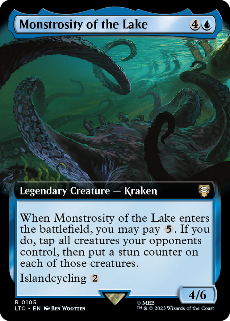 Monstrosity of the Lake (Extended Art) [The Lord of the Rings: Tales of Middle-Earth Commander] | Empire Gaming NC