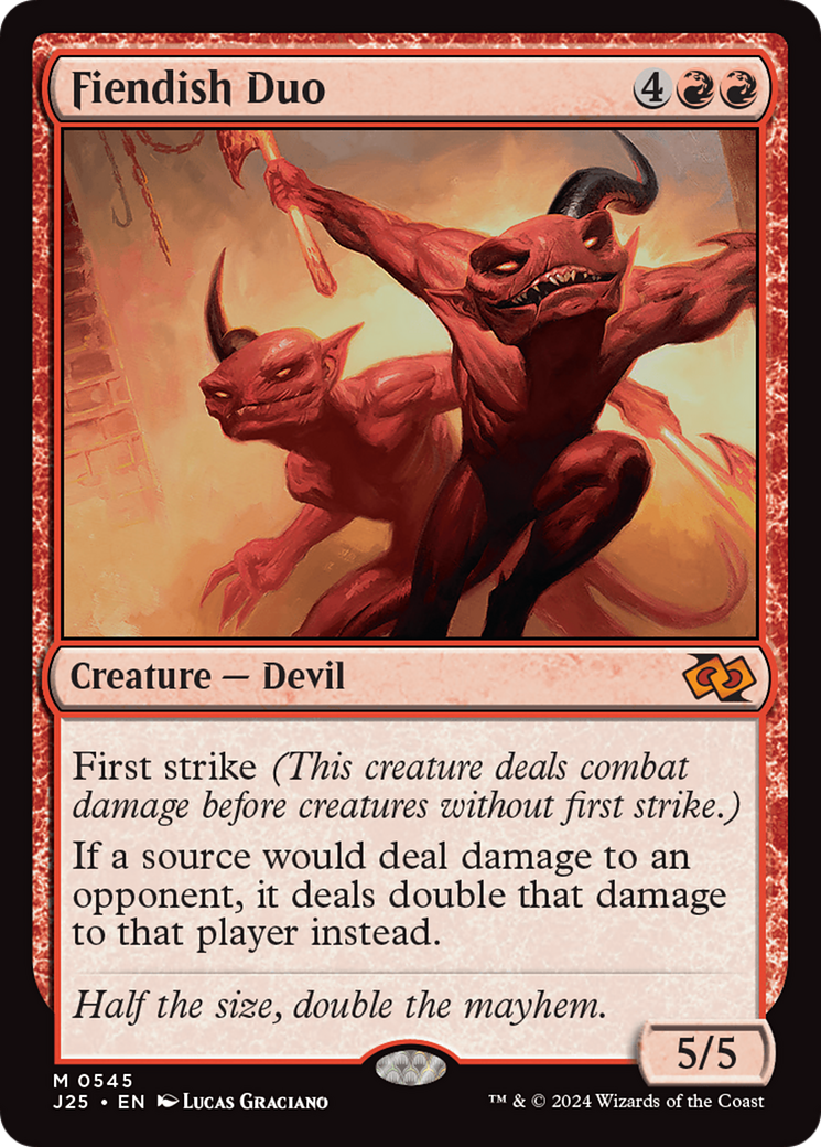Fiendish Duo [Foundations Jumpstart] | Empire Gaming NC